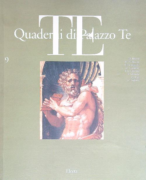 Quaderni di Palazzo Te n. 9 - copertina