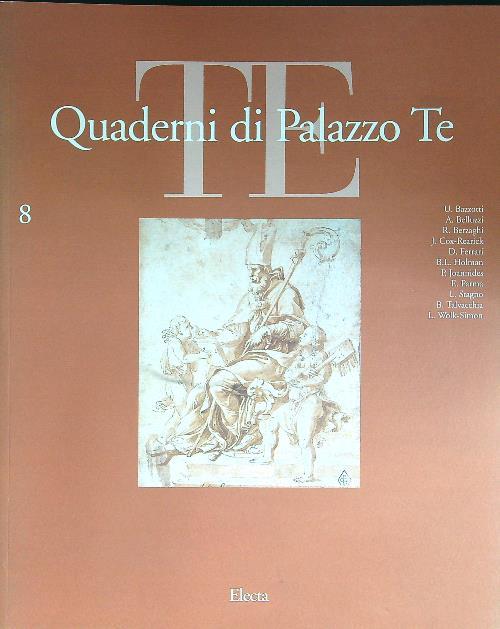 Quaderni di Palazzo Te n. 8 - copertina