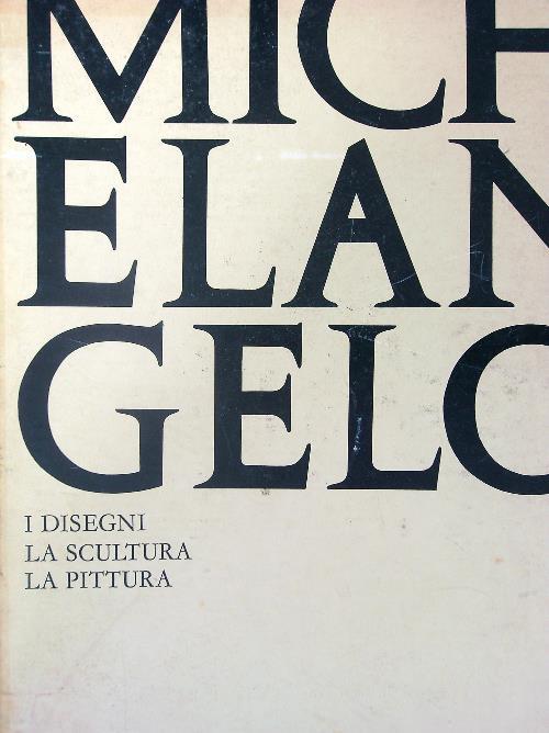 Michelangelo 3 vv - Frederick Hartt - copertina