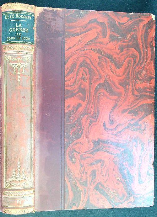 La guerre au jour le jour VI - copertina