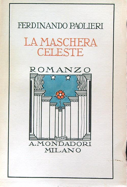 La maschera celeste - Ferdinando Paolieri - copertina