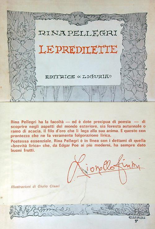 Le predilette - copertina