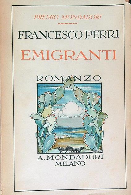 Emigranti - Francesco Perri - copertina