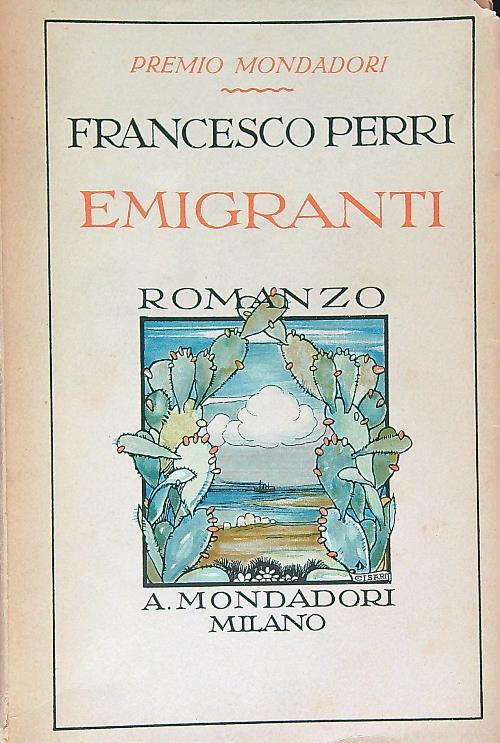 Emigranti - Francesco Perri - copertina
