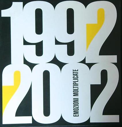 1992 2002 Emozioni moltiplicate - copertina