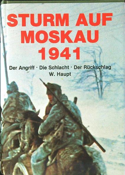 Sturm auf Moskau 1941 - copertina