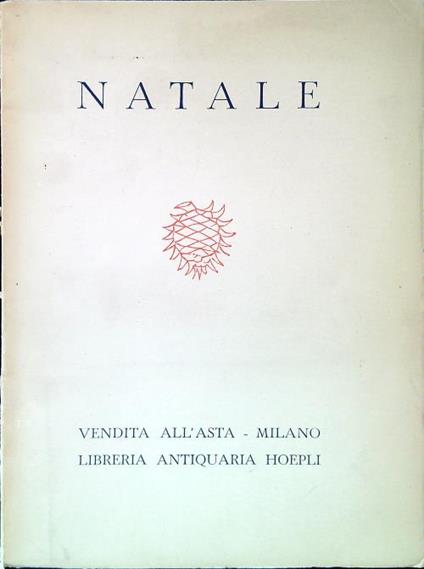 Natale. Vendita all'asta - Domenica 22 Decembre 1940-XIX - copertina