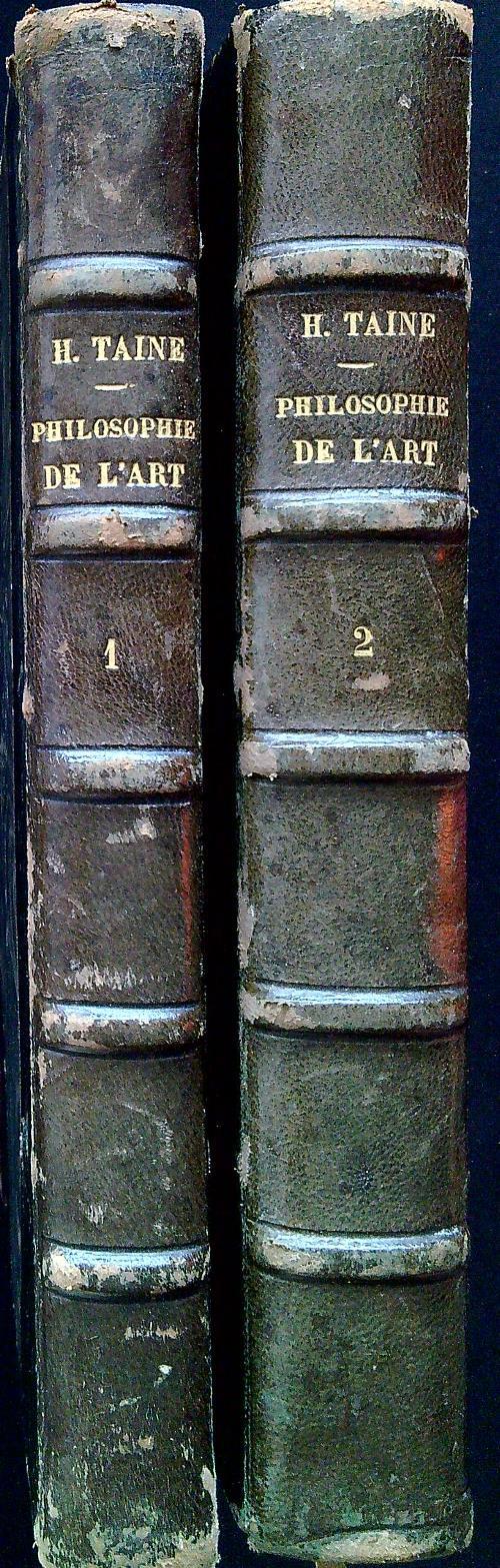 Philosophie de l'art. 2 Tomes - Hippolyte Taine - copertina