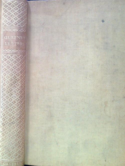 The queeney letters - copertina