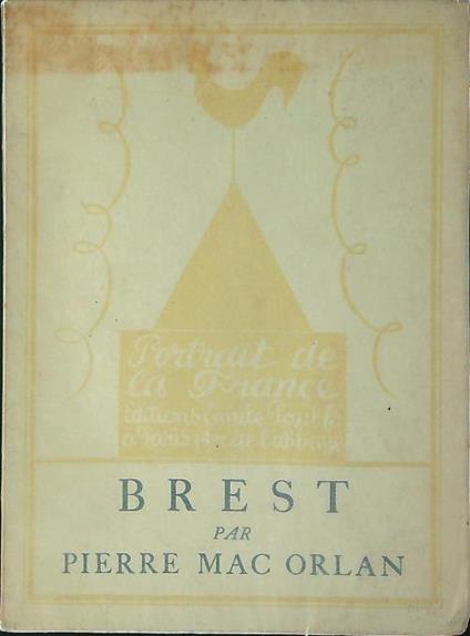 Brest - Pierre Mac Orlan - copertina