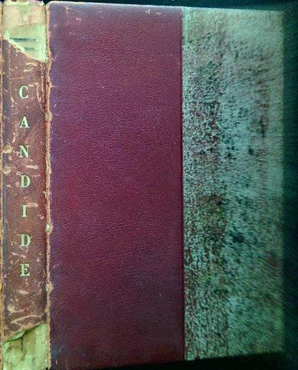 Candide ou l'optimisme - Voltaire - copertina