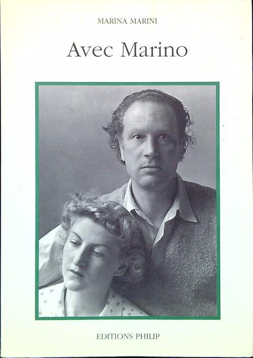 Avec Marino - Marina Marini - copertina