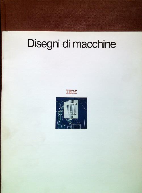 Disegni di macchine - Anonimo - copertina