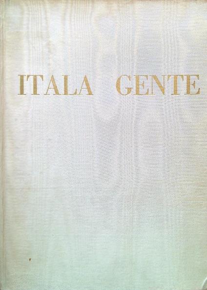 Itala gente - Primo Siena - copertina