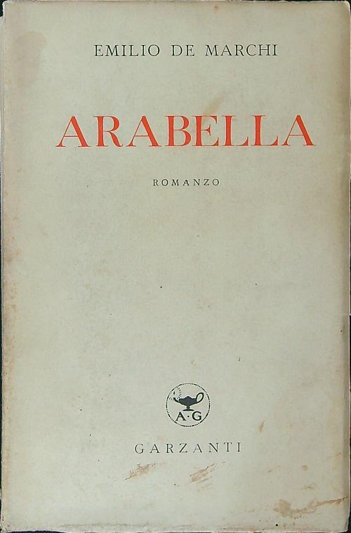 Arabella - Emilio De Marchi - copertina