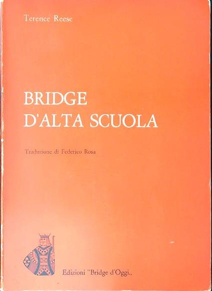 Bridge d'alta scuola - Terence Reese - copertina
