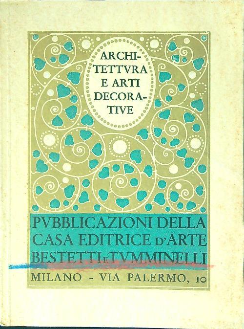 Architettura e arti decorative - copertina