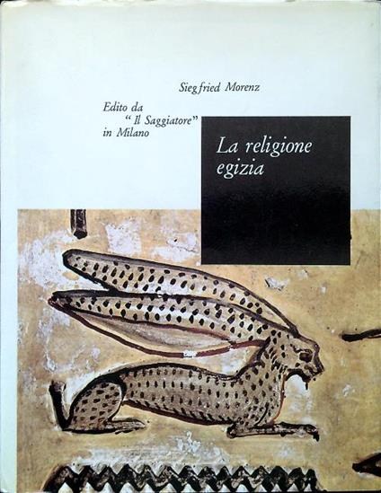 La religione egizia - Siegfried Morenz - copertina
