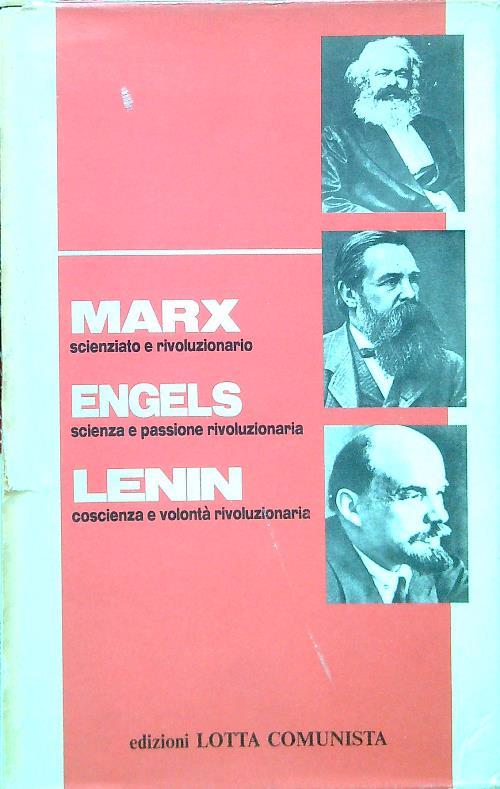 Marx - Engels - Lenin. 3 Volumi - copertina