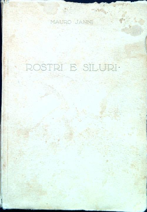 Rostri e siluri - copertina