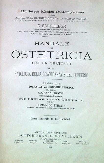 Manuale di Ostetricia - copertina