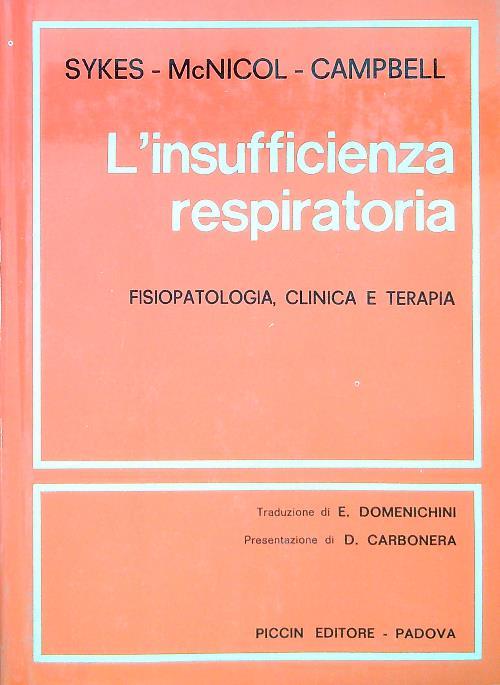 L' insufficienza respiratoria - copertina