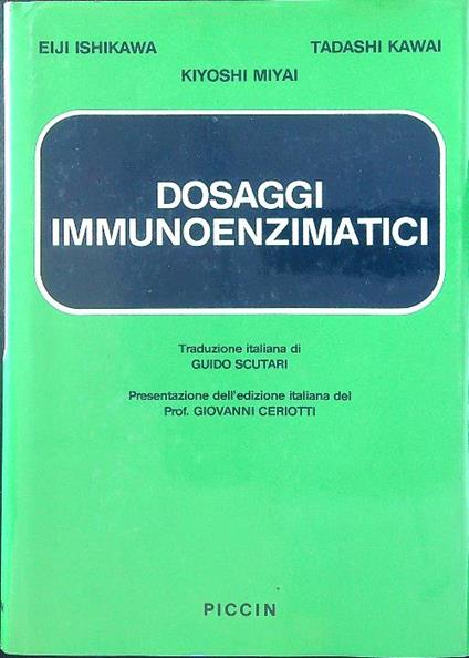 Dosaggi immunoenzimatici - copertina