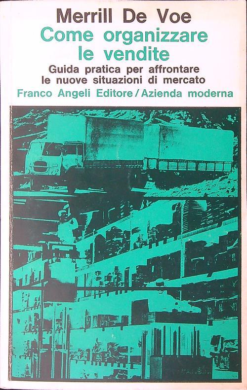 Come organizzare le vendite - Merrill De Voe - copertina