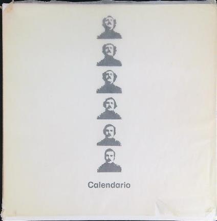 Calendario - Armando Marrocco - copertina