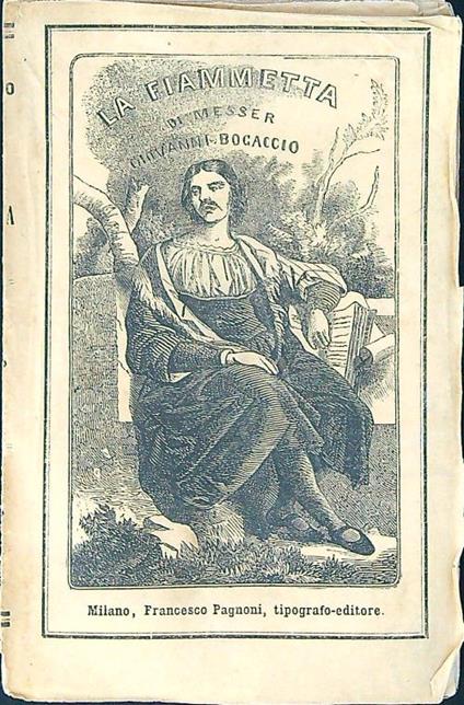 La fiammetta - Giovanni Boccaccio - copertina