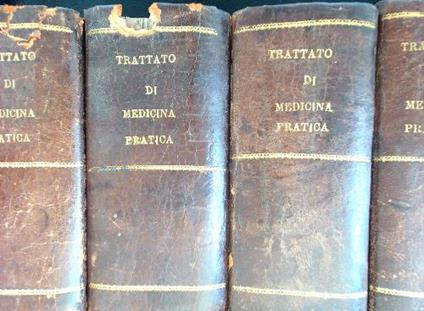 Trattato di medicina pratica 4 vv - copertina