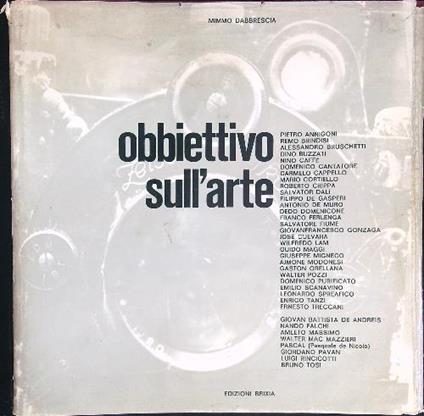 Obbiettivo sull'arte - Mimmo Dabbrescia - copertina