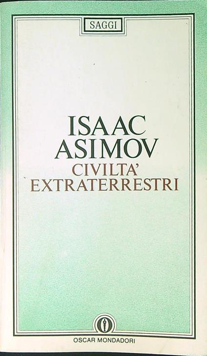 Civiltà extraterrestri - Isaac Asimov - copertina