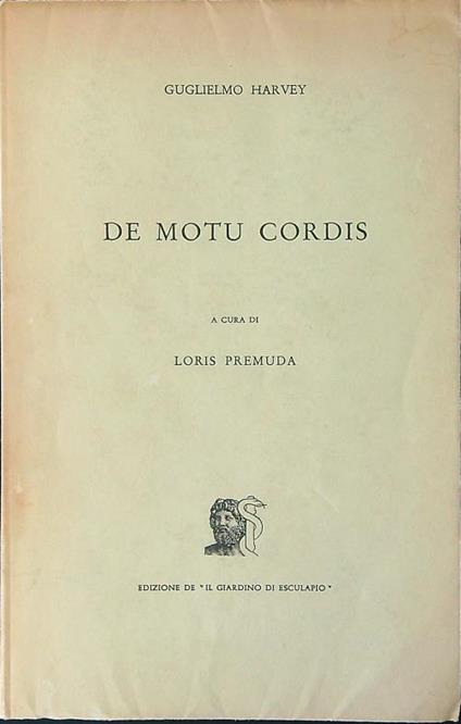 De Motu Cordis - copertina