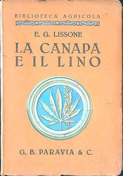 La canapa e il lino - copertina