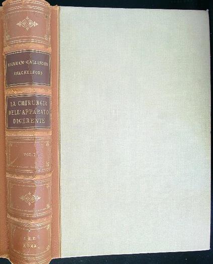 La chirurgia dell'apparato digerente 3 vv - copertina