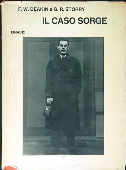 Il caso Sorge - copertina
