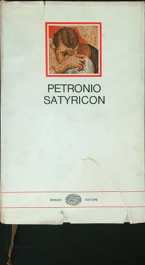 Satyricon - Arbitro Petronio - copertina