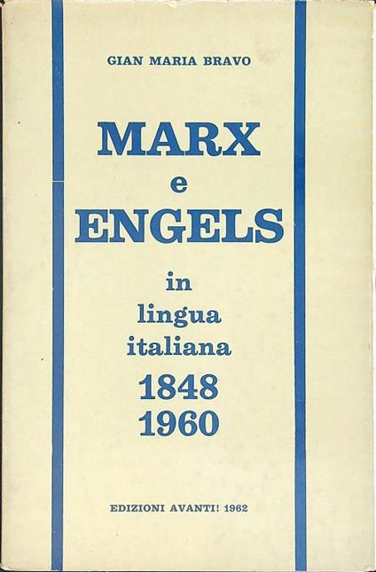 Marx e Engels - copertina