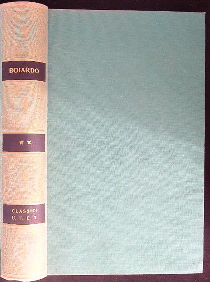 Boiardo II Orlando innamorato - Matteo M. Boiardo - copertina