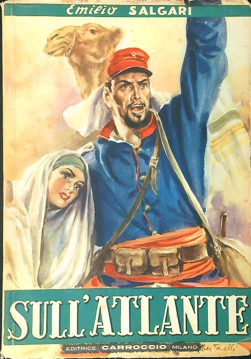 Sull'Atlante - Emilio Salgari - copertina