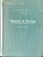 Manuale di chirurgia Volume II Parte !