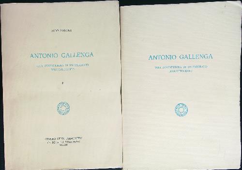 Antonio Gallenga 2 vv - Aldo Garosci - copertina