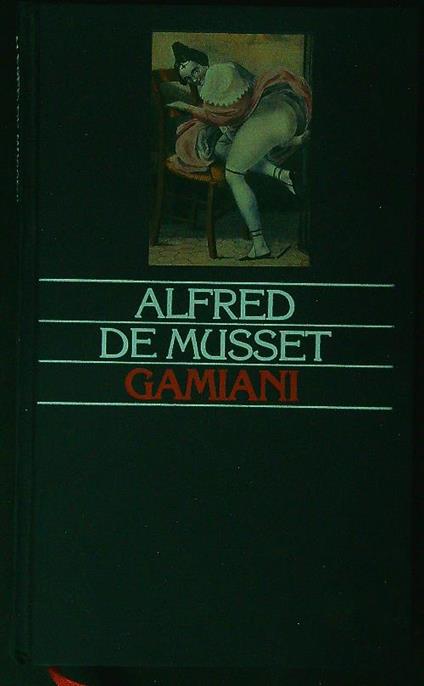 Gamiani - Alfred de Musset - copertina