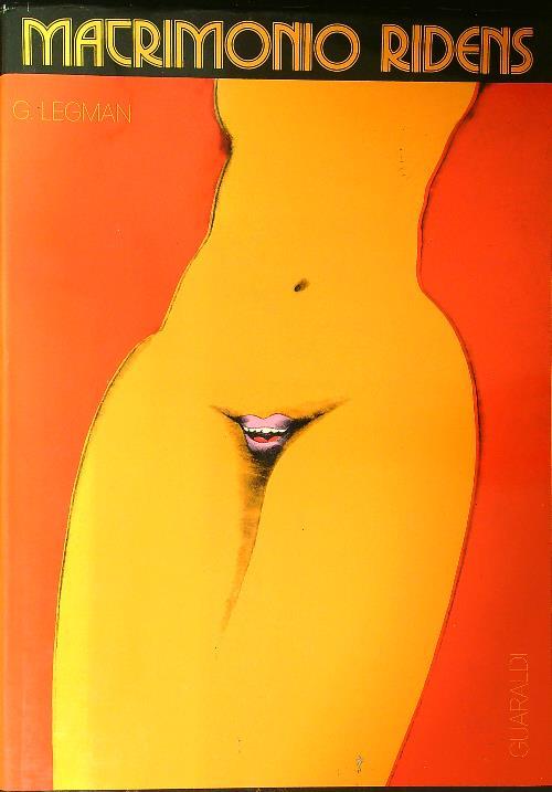 Matrimonio ridens - Gershon Legman - copertina