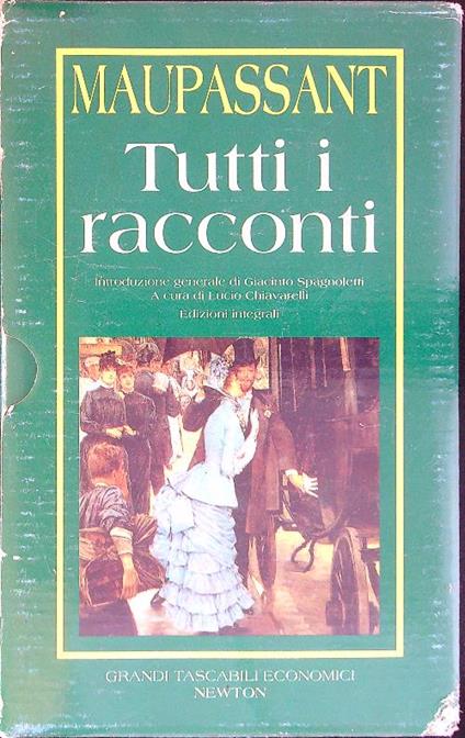 Tutti i racconti 4 vv - Guy de Maupassant - copertina