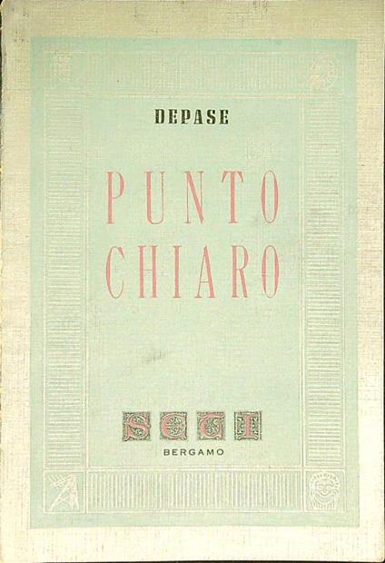 Punto chiaro - copertina