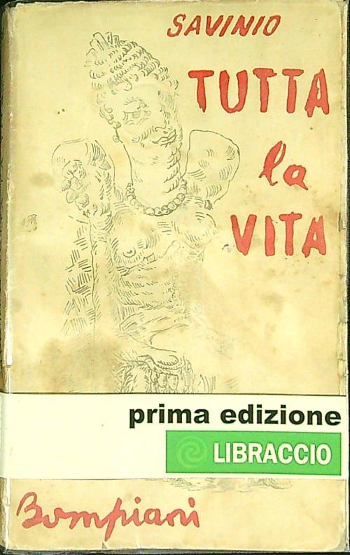 Tutta la vita - Alberto Savinio - copertina