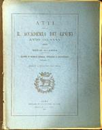 Atti della Reale Accademia dei Lincei vol IV parte II Anno CCLXXXV