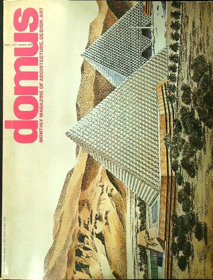 Domus n. 572/luglio 1977 - copertina